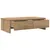 Produktbild 5 för Skärmställ med lådor ek 50x27x15 cm konstruerat trä