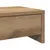 Produktbild 8 för Skärmställ med lådor ek 50x27x15 cm konstruerat trä