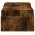 Produktbild 5 för Skärmställ förvaring rökfärgad ek 100x27x15 cm konstruerat trä