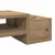 Produktbild 7 för Skärmställ med förvaring ek 100x27x15 cm konstruerat trä