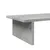 Produktbild 7 för Skärmställ betonggrå 100x27x15 cm konstruerat trä