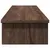 Produktbild 5 för Skärmställ brun ek 100x27x15 cm konstruerat trä