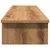 Produktbild 5 för Skärmställ ek 100x27x15 cm konstruerat trä