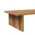 Produktbild 7 för Skärmställ ek 100x27x15 cm konstruerat trä