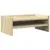 Produktbild 2 för Skärmställ sonoma-ek 42x24x16 cm konstruerat trä