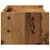 Produktbild 5 för Skärmställ åldrat trä 42x24x16 cm konstruerat trä
