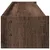 Produktbild 5 för Skärmställ brun ek 100x24x16 cm konstruerat trä
