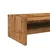 Produktbild 7 för Skärmställ åldrat trä 100x24x16 cm konstruerat trä