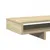 Produktbild 7 för Skärmställ sonoma-ek 100x27x15 cm konstruerat trä