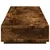 Produktbild 5 för Skärmställ rökfärgad ek 100x27x15 cm konstruerat trä