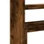 Produktbild 8 för Skrivbordshylla justerbar rökig ek 40x17x41 cm konstruerat trä