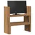 Produktbild 3 för Skrivbordshylla justerbar artisian ek 40x17x41 cm konstr. trä
