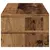 Produktbild 5 för Skärmställ åldrat trä 54x22x15 cm konstruerat trä