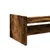 Produktbild 7 för Skärmställ rökfärgad ek 50x27x20 cm konstruerat trä
