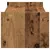 Produktbild 5 för Skärmställ åldrat trä 50x27x20 cm konstruerat trä