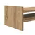 Produktbild 7 för Skärmställ ek 50x27x20 cm konstruerat trä