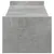 Produktbild 5 för Skärmställ betonggrå 100x27x20 cm konstruerat trä