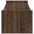 Produktbild 5 för Skärmställ brun ek 100x27x20 cm konstruerat trä
