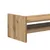 Produktbild 7 för Skärmställ ek 100x27x20 cm konstruerat trä