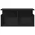 Produktbild 4 för Väggskåp 60x20x30 cm svart konstruerat trä