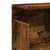 Produktbild 7 för Väggskåp 80x20x30 cm rökfärgad ek konstruerat trä