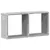 Produktbild 6 för Väggskåp 60x16x30 cm betonggrå konstruerat trä