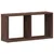 Produktbild 2 för Väggskåp 60x16x30 cm brun ek konstruerat trä