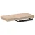 Produktbild 5 för Svävande hyllor 2 st 50x23,5x4 cm konstruerat trä