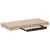 Produktbild 5 för Svävande hyllor 4 st 50x23,5x4 cm konstruerat trä