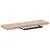 Produktbild 5 för Svävande hyllor 2 st 80x23,5x4 cm konstruerat trä