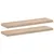 Produktbild 2 för Svävande hyllor 2 st 90x23,5x4 cm konstruerat trä