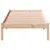 Produktbild 4 för Sängram utan madrass extra lång 100x210 cm massiv furu