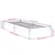 Produktbild 9 för Sängram utan madrass extra lång vit 100x210 cm massiv furu
