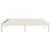 Produktbild 4 för Sängram utan madrass extra lång vit 160x210 cm massiv furu