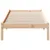 Produktbild 4 för Sängram utan madrass extra lång 80x220 cm massiv furu