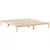 Produktbild 3 för Sängram utan madrass extra lång 180x220 cm massiv furu