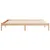 Produktbild 4 för Sängram utan madrass extra lång 180x220 cm massiv furu