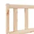 Produktbild 7 för Sängram utan madrass extra lång 80x210 cm massiv furu