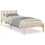 Produktbild 2 för Sängram utan madrass extra lång 80x220 cm massiv furu