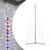 Produktbild 2 för Julgransbelysning 615 LEDs färgglad 404,5 cm