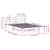 Produktbild 9 för Sängram utan madrass vit 140x200 cm massiv furu