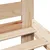 Produktbild 7 för Sängram utan madrass 200x200 cm massiv furu