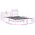 Produktbild 9 för Sängram utan madrass vit 140x190 cm massiv furu