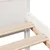 Produktbild 7 för Sängram utan madrass vit 180x200 cm massiv furu