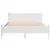 Produktbild 4 för Sängram utan madrass vit 160x200 cm massiv furu