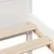 Produktbild 7 för Sängram utan madrass vit 150x200 cm massiv furu