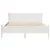 Produktbild 4 för Sängram utan madrass vit 120x200 cm massiv furu