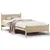 Produktbild 2 för Sängram utan madrass 90x190 cm massiv furu