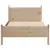 Produktbild 4 för Sängram utan madrass 90x190 cm massiv furu