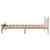 Produktbild 5 för Sängram utan madrass 90x190 cm massiv furu